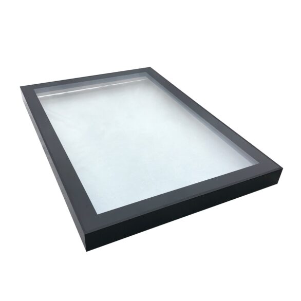 Aluminium flat roof lights