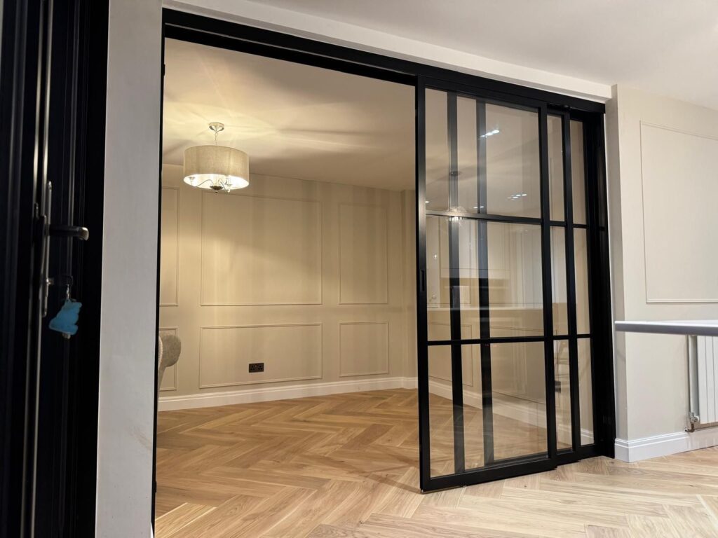 internal telescopic aluminium sliders
