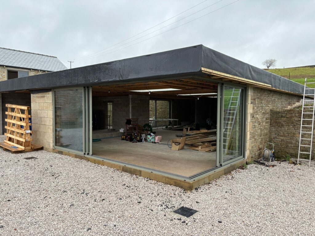 Floating Corner Aluminium Sliding Doors